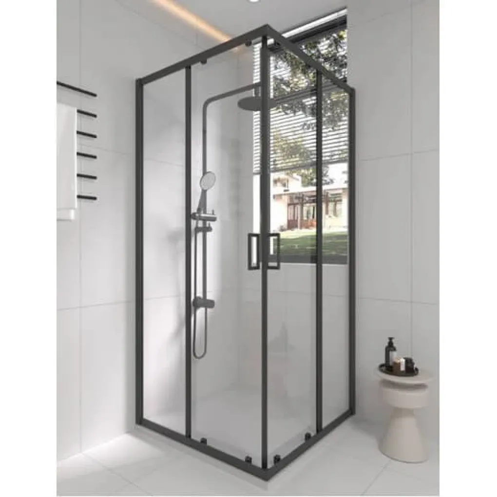 Душевая кабина Koller Pool Line CUBE 900x900 black matt (1439642504)- Фото 2